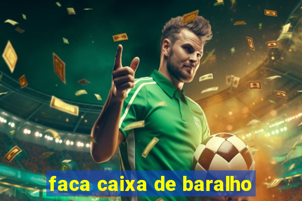 faca caixa de baralho